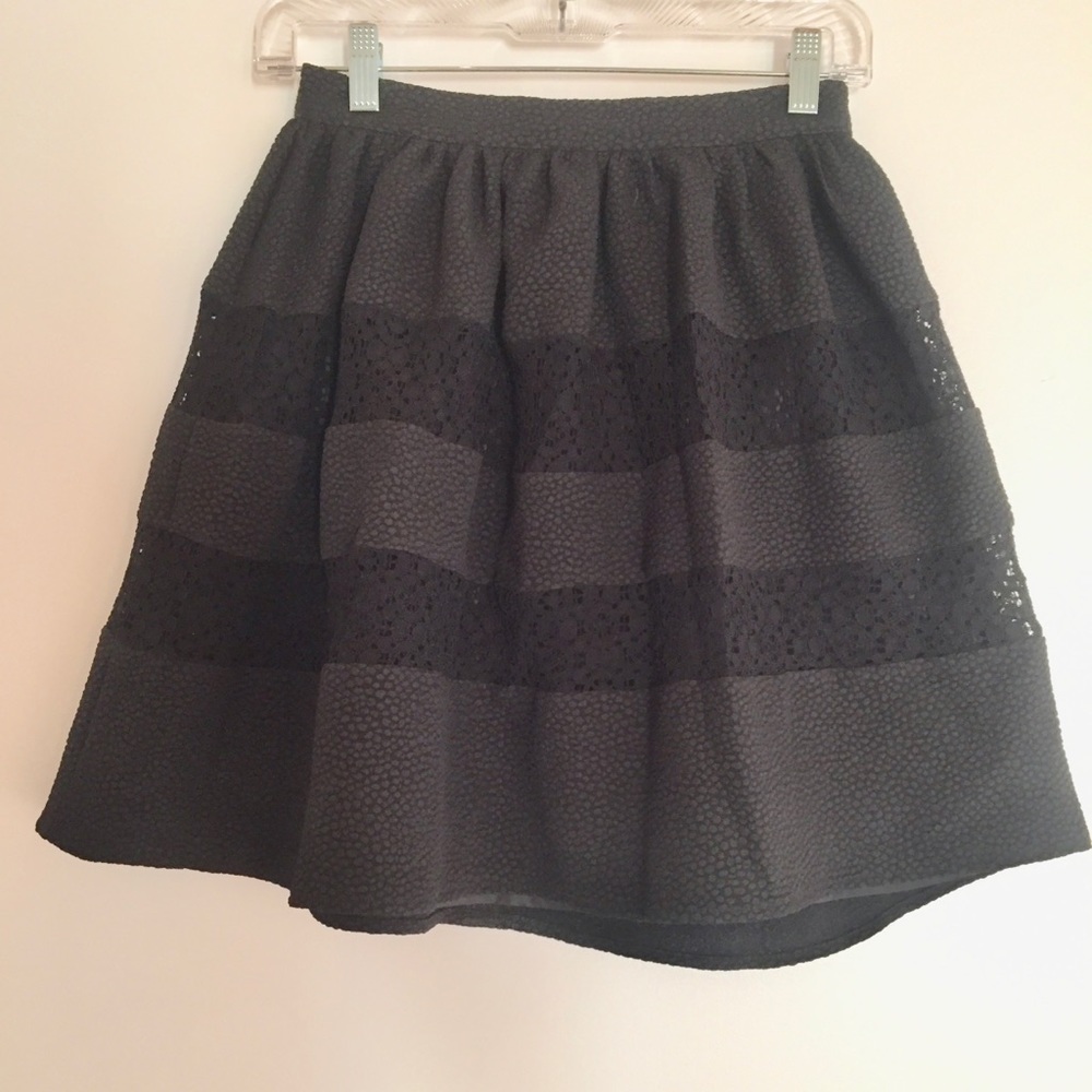 Adorable Textured Full Skirt